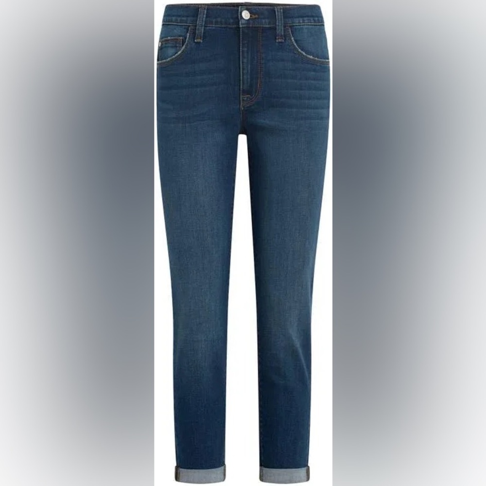 NWT HUDSON Natalie Womens Mid Rise Slim Boyfriend Jeans Size 27